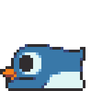 pengu sprite sliding